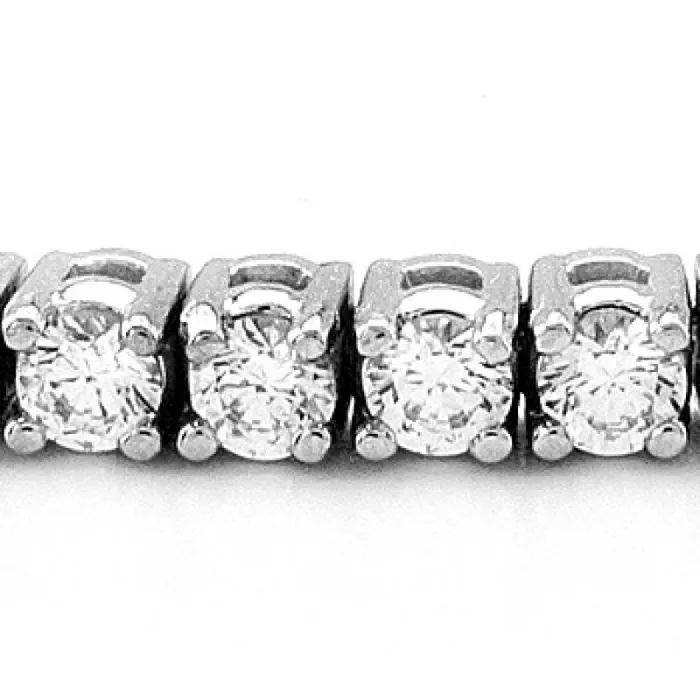 GB Bracelets Sparkling White Gold 14K 810 Carats Natural Earth Mined Diamonds Basic Tennis Bracelet GB Bracelets Sparkling White Gold 14K 810 Carats Natural Earth Mined Diamonds Basic Tennis Bracelet