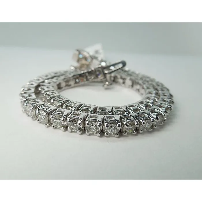 GB Bracelets White Gold 14K Natural Earth Mined Diamond Tennis Bracelet 6 Carats Jewelry New GB Bracelets White Gold 14K Natural Earth Mined Diamond Tennis Bracelet 6 Carats Jewelry New