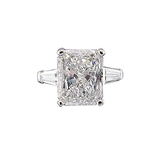 GB Rings 115 Carat Radiant Lab Grown Big Diamond Wedding Ring