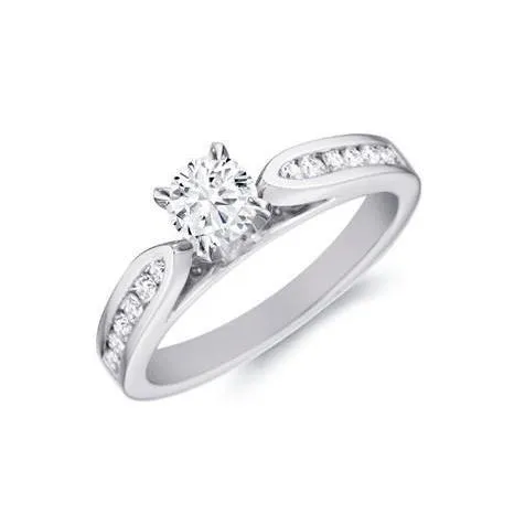 GB Rings 210 Carats Round Cut Real Natural Earth Mined Diamond Anniversary Ring 14K White Gold GB Rings 210 Carats Round Cut Real Natural Earth Mined Diamond Anniversary Ring 14K White Gold