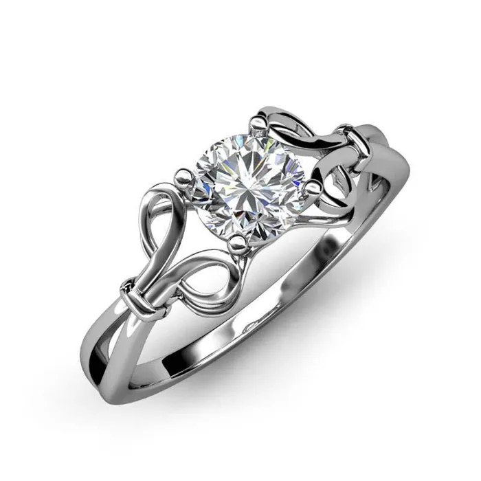 GB Rings Solitaire Round 150 Carats Natural Earth Mined Diamond Engagement Ring White Gold 14K GB Rings Solitaire Round 150 Carats Natural Earth Mined Diamond Engagement Ring White Gold 14K