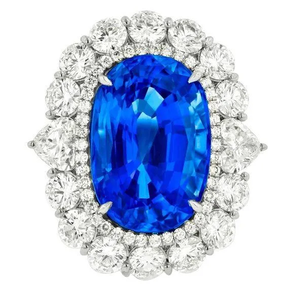 GB Rings Sri Lanka Blue Sapphire Natural Earth Mined Diamond 825 Ct Ring Gold White 14K GB Rings Sri Lanka Blue Sapphire Natural Earth Mined Diamond 825 Ct Ring Gold White 14K
