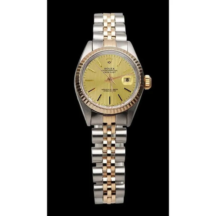 GB Watches Ss Yellow Gold Jubilee Rolex Datejust Dial Ladies Watch