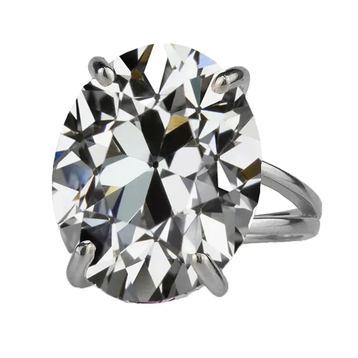 HarryChadEntcom Rings 8 Carat Big Solitaire Lab Grown Diamond Ring