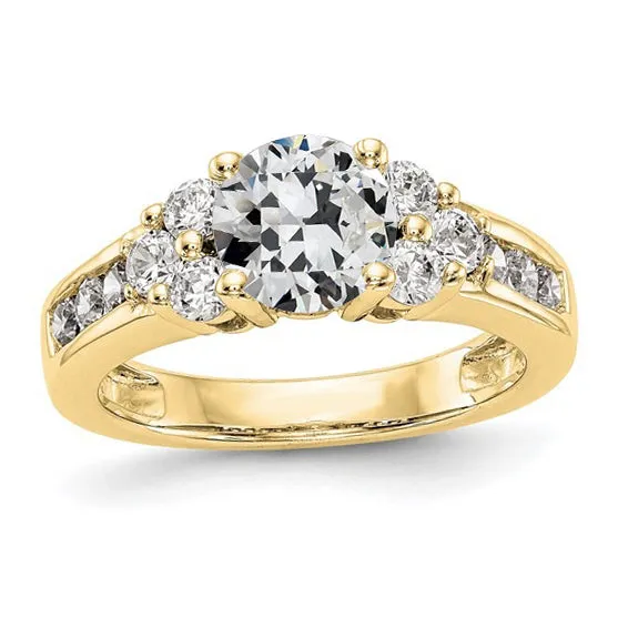 HarryChadEntcom Rings Gold Old Miner Real Natural Earth Mined Diamond Wedding Ring Prong Channel Set 350 Carats HarryChadEntcom Rings Gold Old Miner Real Natural Earth Mined Diamond Wedding Ring Prong Channel Set 350 Carats