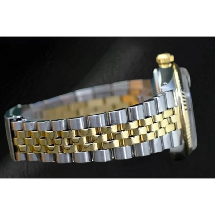 HarryChadEntcom Rings Rolex Datejust 36 mm Silver Roman Dial Two Tone Watch