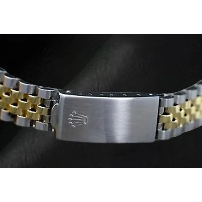 HarryChadEntcom Rings Rolex Datejust 36 mm Silver Roman Dial Two Tone Watch