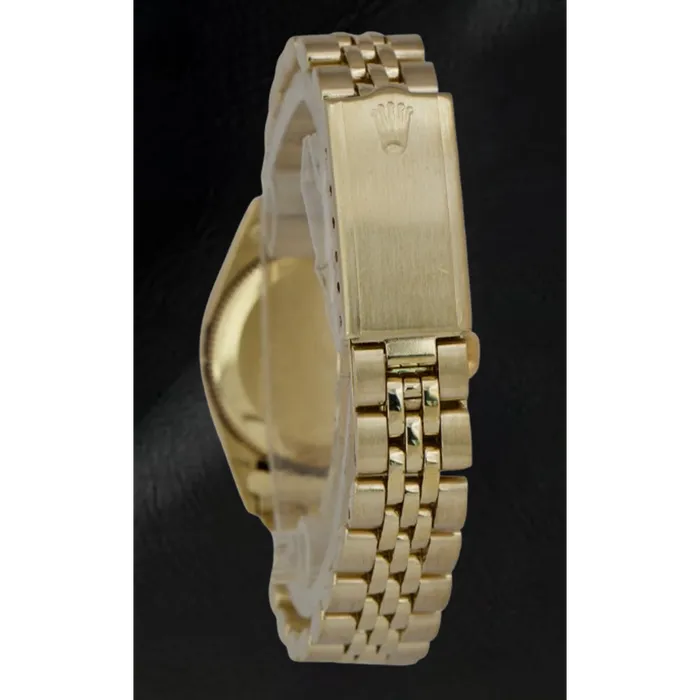 HarryChadEntcom Rolex 24 mm Champagne Stick Dial Yellow Gold Watch Watches HarryChadEntcom Rolex 24 mm Champagne Stick Dial Yellow Gold Watch Watches