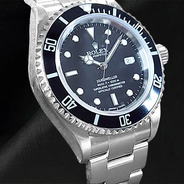 HarryChadEntcom Watches Rolex SeaDweller 16600 Ceramic Blue 40mm Stainless Steel Watch HarryChadEntcom Watches Rolex SeaDweller 16600 Ceramic Blue 40mm Stainless Steel Watch