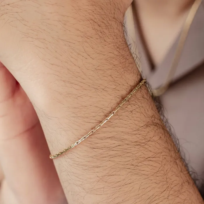 Hey Happiness Bracelets Cobra Chain Bracelet Waterproof Hey Happiness Bracelets Cobra Chain Bracelet Waterproof