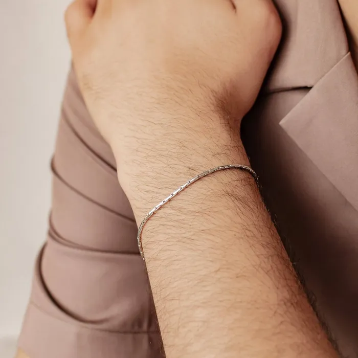 Hey Happiness Bracelets Cobra Chain Bracelet Waterproof Hey Happiness Bracelets Cobra Chain Bracelet Waterproof
