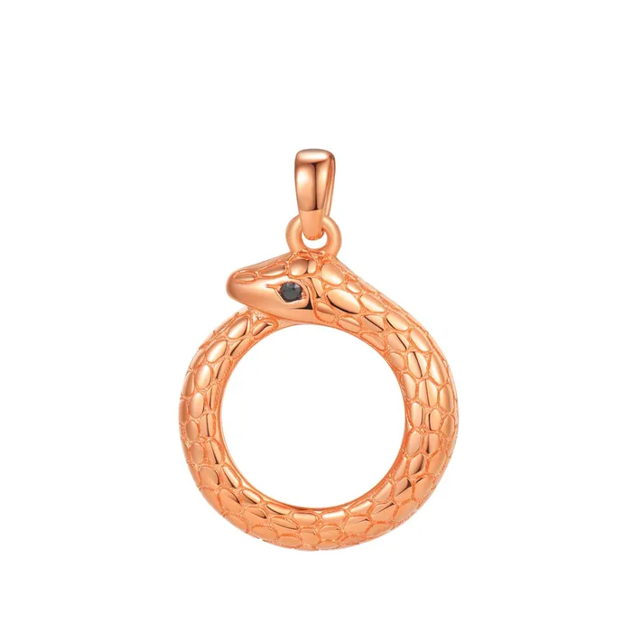 Hey Happiness Necklaces Snake Ouroboros Pendant Necklace for Renewal Sterling Silver Hey Happiness Necklaces Snake Ouroboros Pendant Necklace for Renewal Sterling Silver