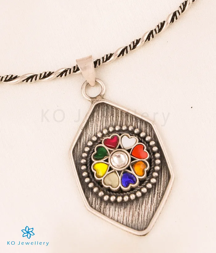 Kundan Earrings The Hayaa Silver Polki Necklace Earrings