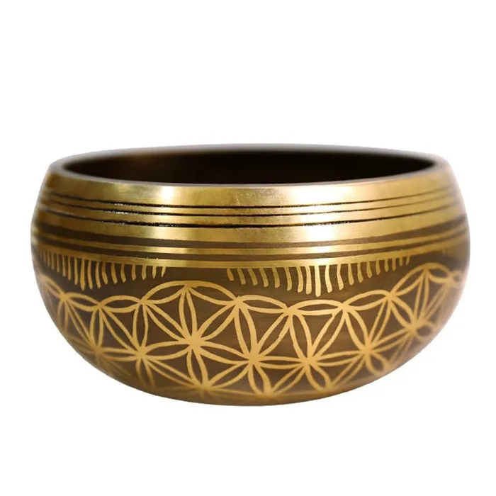 Life Changing Energy Rings 14cm Nepal Tibetan Singing Bowl FREE Mallet and Oring