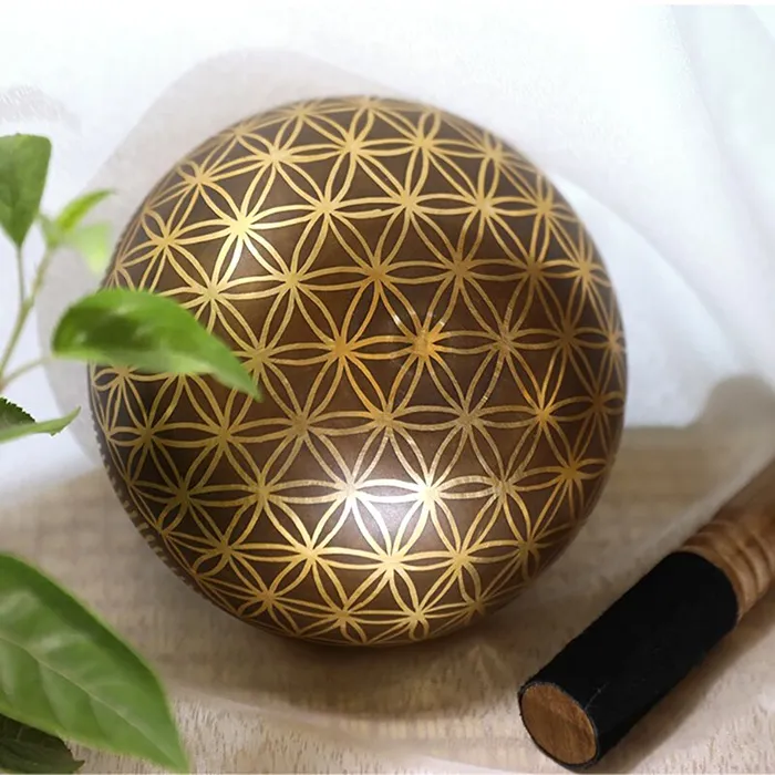 Life Changing Energy Rings 14cm Nepal Tibetan Singing Bowl FREE Mallet and Oring