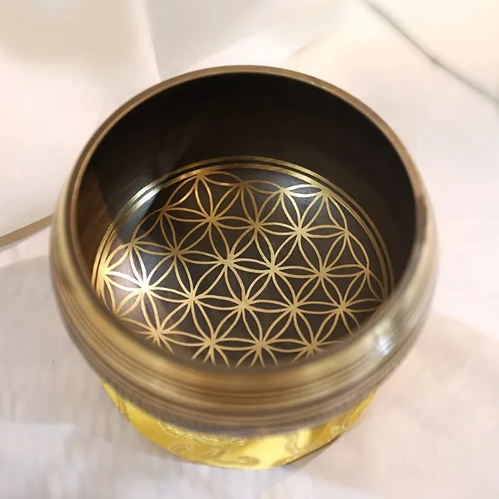 Life Changing Energy Rings 14cm Nepal Tibetan Singing Bowl FREE Mallet and Oring