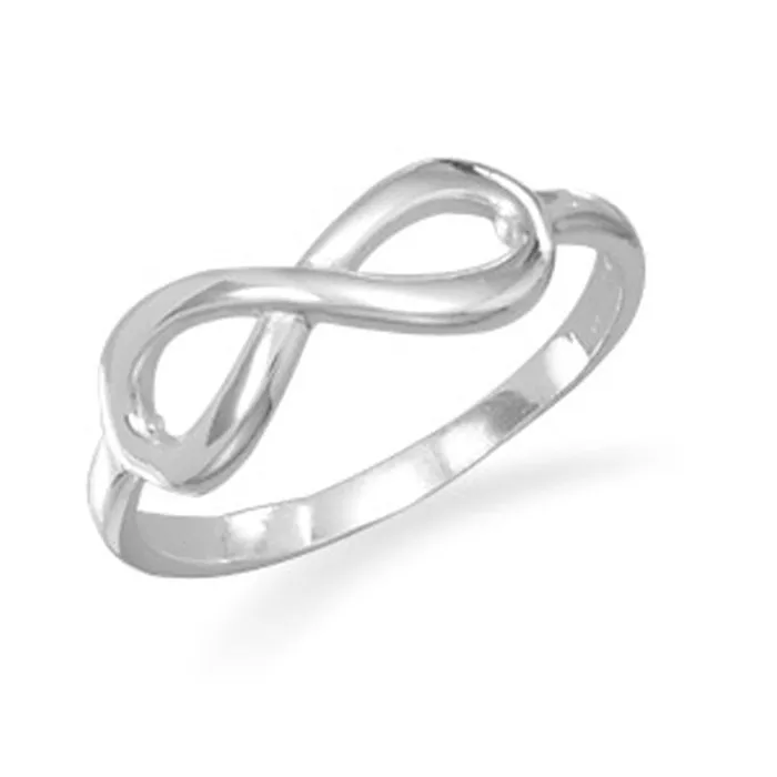 MMA Rings MMA Polished Infinity Ring Size 7