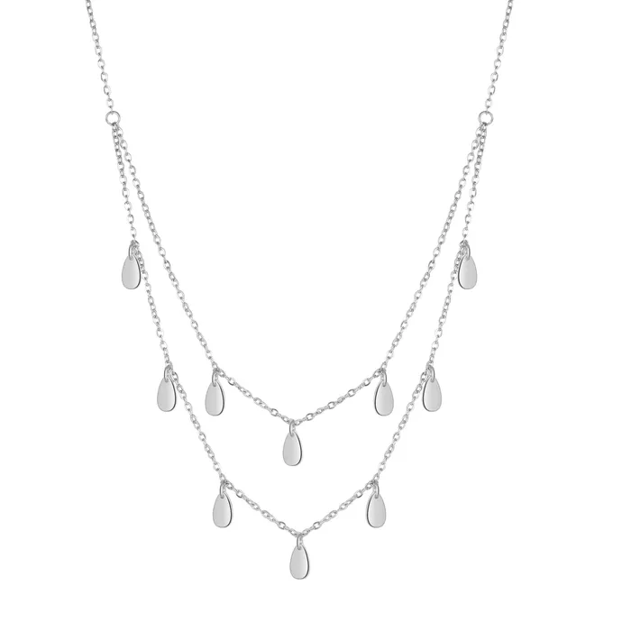 Necklaces Drop Charm Layered Necklace Waterproof Hey Happiness Necklaces Drop Charm Layered Necklace Waterproof Hey Happiness