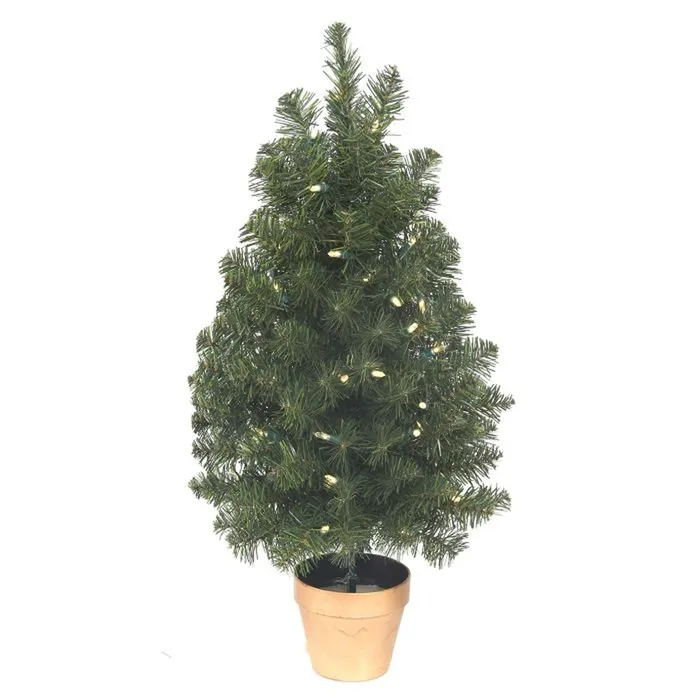 Regency International Necklaces Regency International Lit Potted PVC Colorado Tree 36x20D Green ClearBrite Regency International Necklaces Regency International Lit Potted PVC Colorado Tree 36x20D Green ClearBrite