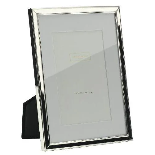Rings Addison Ross Addison Ross SilverPlated 6x8 Picture Frame Mounted 4x6