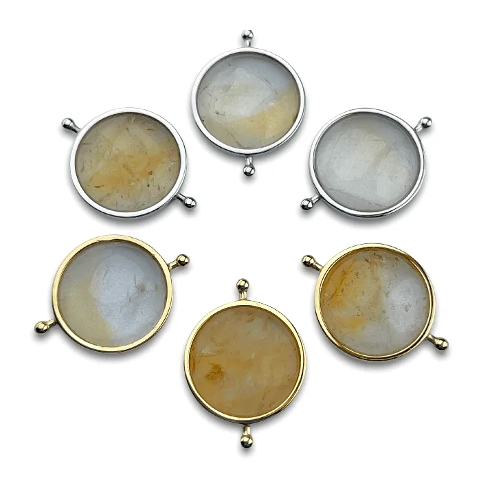 Rings Citrine Crystal Fidget Ring MyCONQUERing