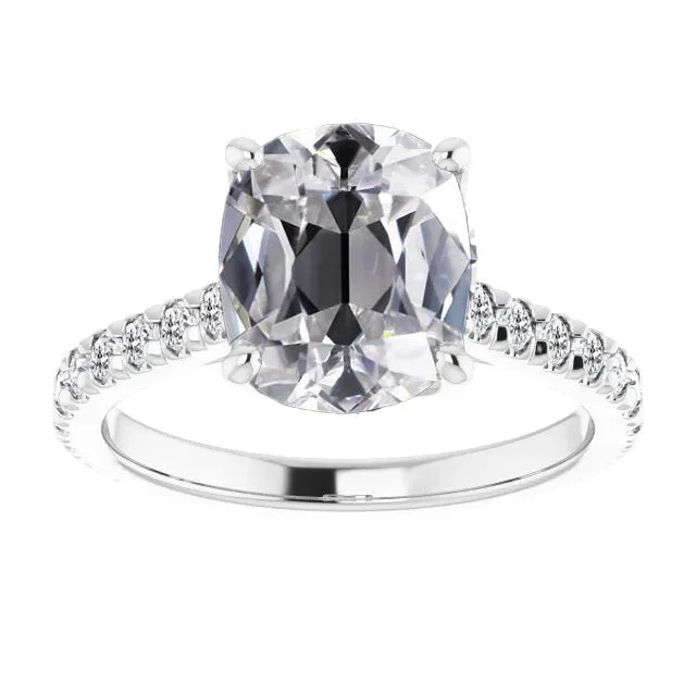 Rings HarryChadEntcom Ladies Round Oval Old European Natural Earth Mined Diamond Ring 14K Gold 7 Carats Rings HarryChadEntcom Ladies Round Oval Old European Natural Earth Mined Diamond Ring 14K Gold 7 Carats