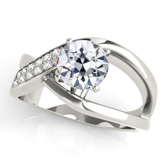 Rings HarryChadEntcom Round Old Miner Real Natural Earth Mined Diamond Ring 4 Prong Set Split Shank 325 Carats Rings HarryChadEntcom Round Old Miner Real Natural Earth Mined Diamond Ring 4 Prong Set Split Shank 325 Carats