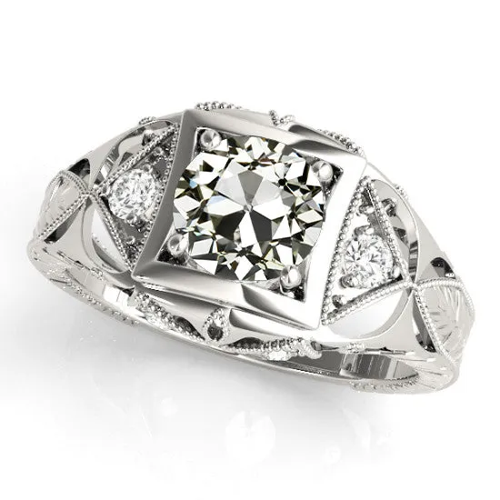 Rings HarryChadEntcom Round Old Miner Real Natural Earth Mined Diamond Ring Butterfly Antique Style 275 Carats Rings HarryChadEntcom Round Old Miner Real Natural Earth Mined Diamond Ring Butterfly Antique Style 275 Carats