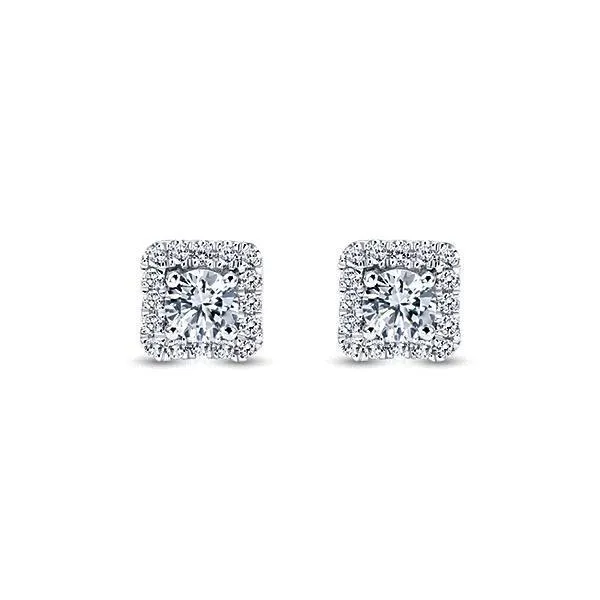 Round Cut 360 Carats Halo Natural Earth Mined Diamonds Women Studs Earring White Gold 14K GB Earrings Round Cut 360 Carats Halo Natural Earth Mined Diamonds Women Studs Earring White Gold 14K GB Earrings