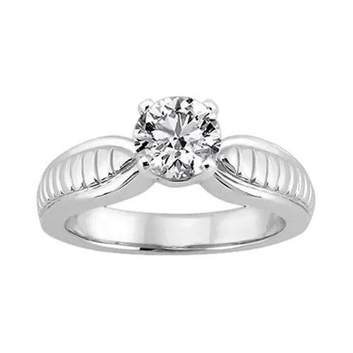 Round Natural Earth Mined Diamond Solitaire Ring 251 Carats Jewelry White Gold 14K GB Rings Round Natural Earth Mined Diamond Solitaire Ring 251 Carats Jewelry White Gold 14K GB Rings
