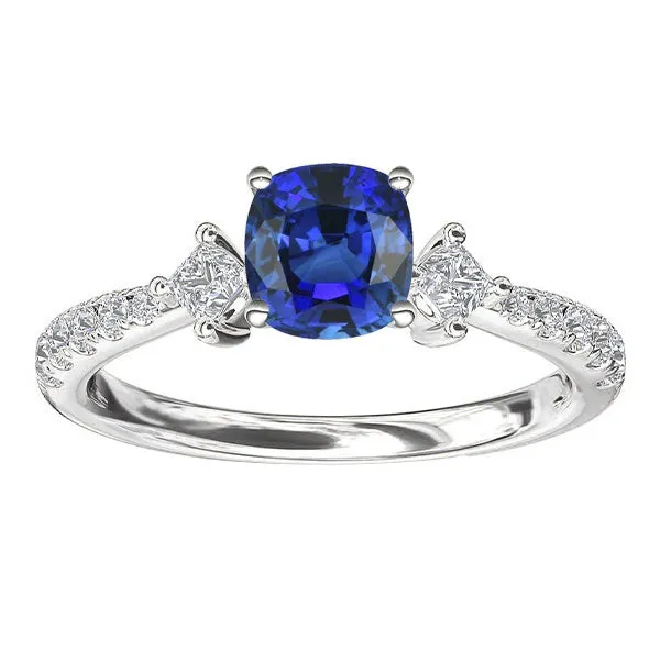 Round Princess Natural Earth Mined Diamond Cushion Sapphire Ring 3 Carats 3 Stone Style HarryChadEntcom Rings Round Princess Natural Earth Mined Diamond Cushion Sapphire Ring 3 Carats 3 Stone Style HarryChadEntcom Rings