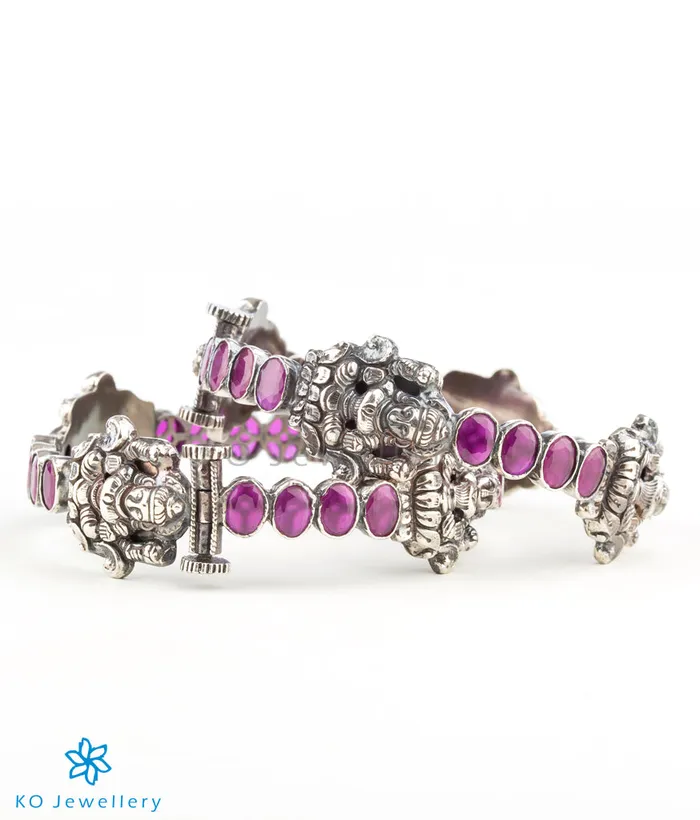 Silversmith Bracelets The Shrinika Silver Kemp BraceletOxidisedSize 26