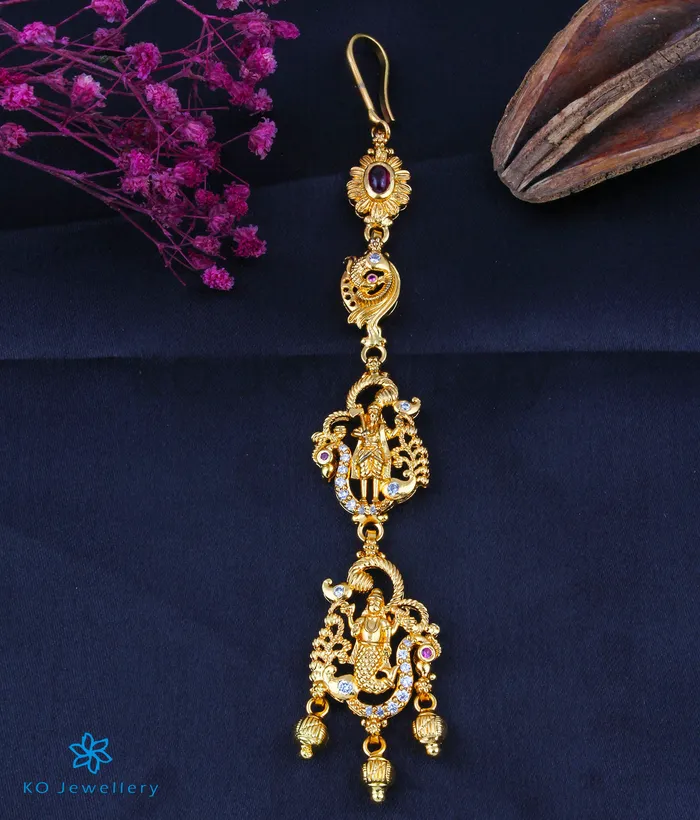 Silversmith Necklaces The Dashavatara Silver Necklace Bridal Set