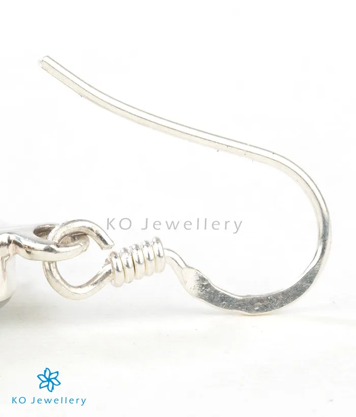 Silversmith Necklaces The Kadambari Silver Guttapusalu Kemp Necklace