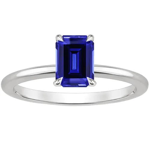 Solitaire Ring Prong Setting Emerald Sri Lankan Sapphire 3 Carats HarryChadEntcom Rings Solitaire Ring Prong Setting Emerald Sri Lankan Sapphire 3 Carats HarryChadEntcom Rings