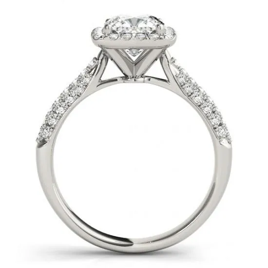 Sparkling 2 Carat Cushion Natural Earth Mined Diamond Engagement Ring Solid Gold 14K GB Rings Sparkling 2 Carat Cushion Natural Earth Mined Diamond Engagement Ring Solid Gold 14K GB Rings