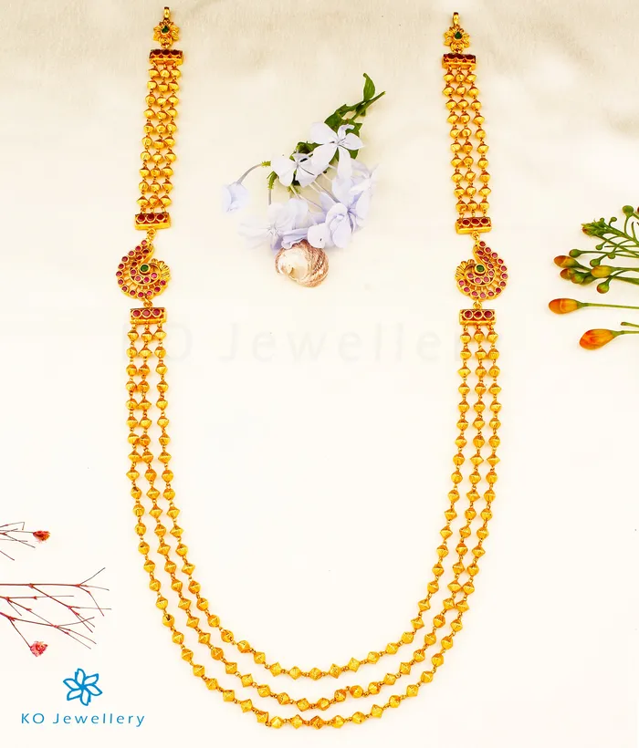 The Samhat Silver Necklace 3 Layers Silversmith Necklaces