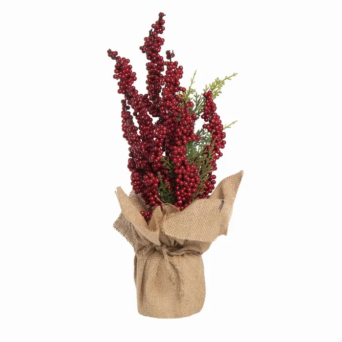 Transpac Transpac Red Berry Tree Necklaces Transpac Transpac Red Berry Tree Necklaces