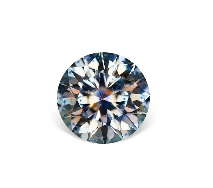 20CT ROUND BRILLIANT PRECISION CUT MONTANA SAPPHIRE MULTICOLOR 74MM Americut Gems Rings 20CT ROUND BRILLIANT PRECISION CUT MONTANA SAPPHIRE MULTICOLOR 74MM Americut Gems Rings