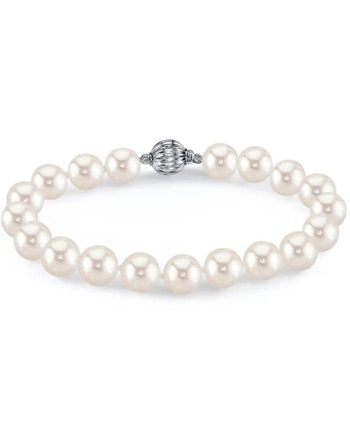 6570mm White Freshwater Pearl Bracelet AAA Quality SPT Bracelets