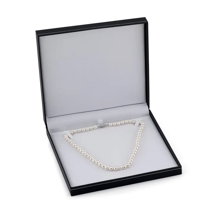 6570mm White Freshwater Pearl Necklace AAAA Quality SPT Necklaces