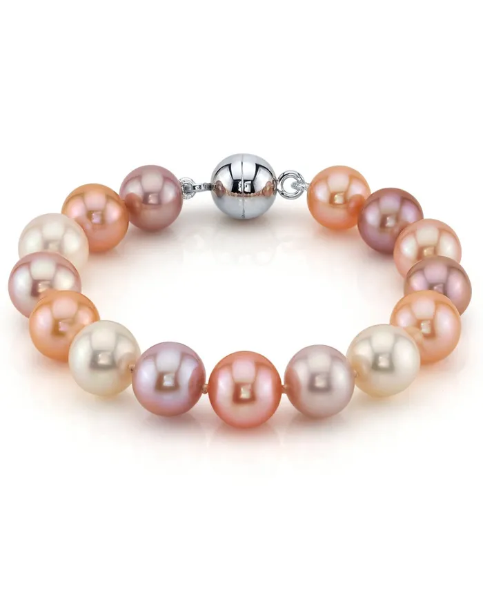 95105mm Multicolor Freshwater Pearl Bracelet AAA Quality SPT Bracelets