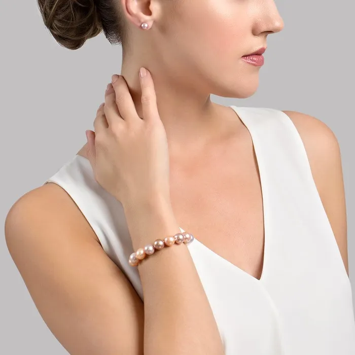 95105mm Multicolor Freshwater Pearl Bracelet AAA Quality SPT Bracelets