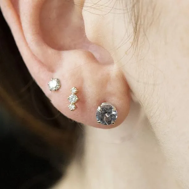Anueva Jewelry Earrings 140ctw Round Spinel Earrings In White Gold