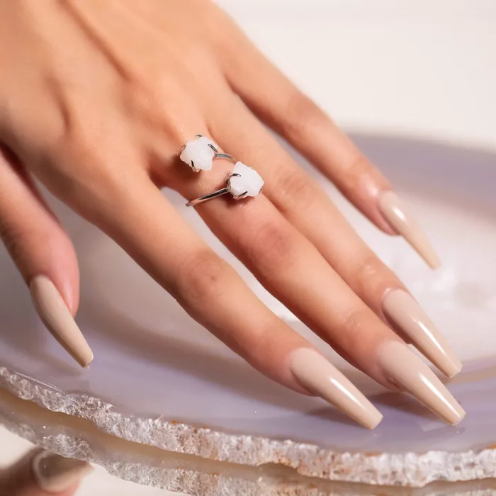 Beau Life Rings Double The Attention Moonstone Ring