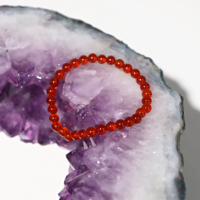 Bracelets Beau Life Carnelian Crystal Bracelet