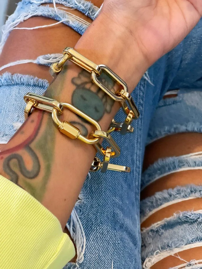 Bracelets Mabel Love Boutique Sonia Stainless Steel Chain Link Bracelet