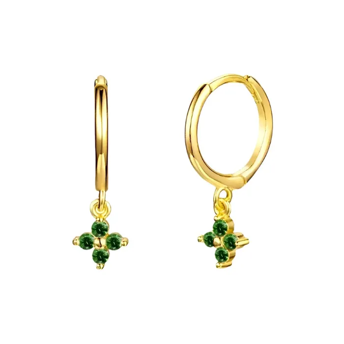 Earrings Mabel Love Co 925 Clover Earrings
