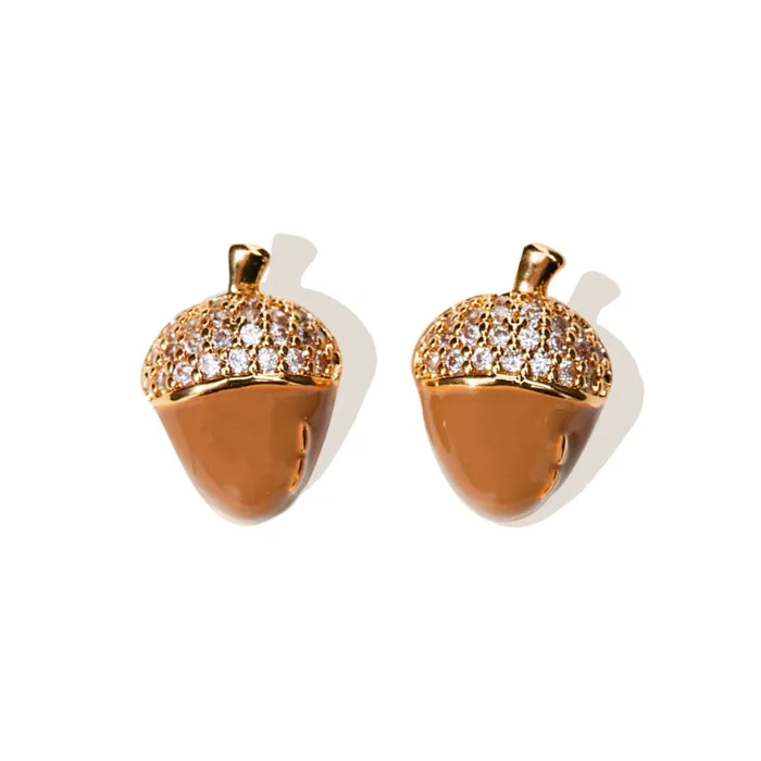 Earrings shopsnackbreak Chestnut Earrings