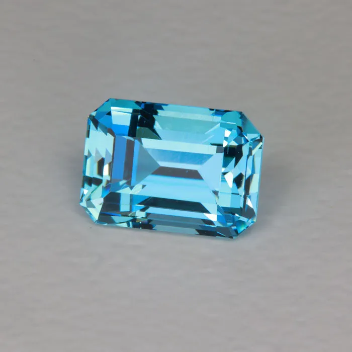 Emerald Cut Aquamarine 815 Carats vendorunknown Earrings